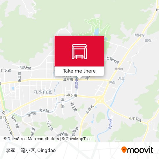 李家上流小区 map