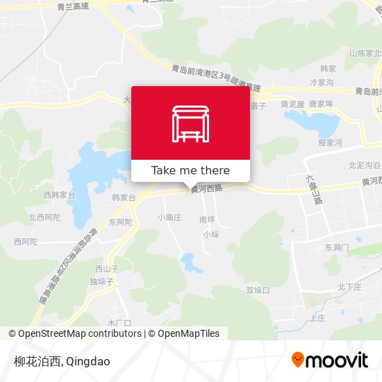 柳花泊西 map