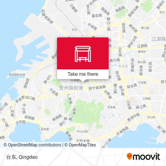 台东 map