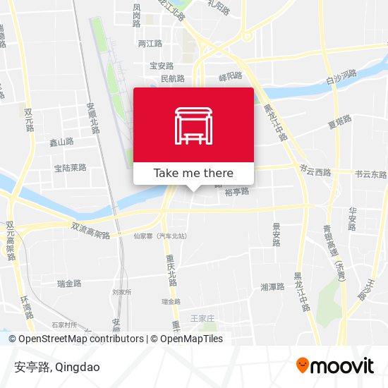 安亭路 map