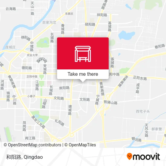 和阳路 map