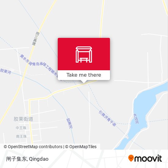 闸子集东 map
