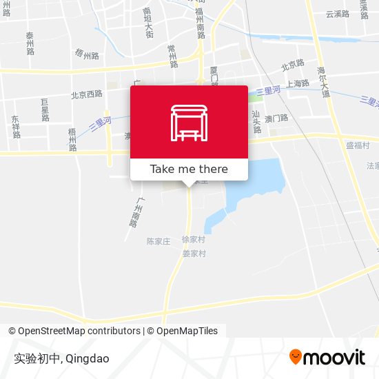 实验初中 map