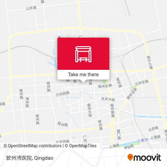 胶州湾医院 map