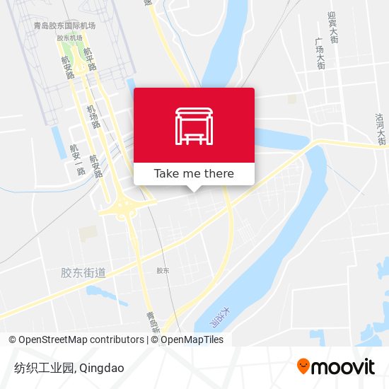 纺织工业园 map