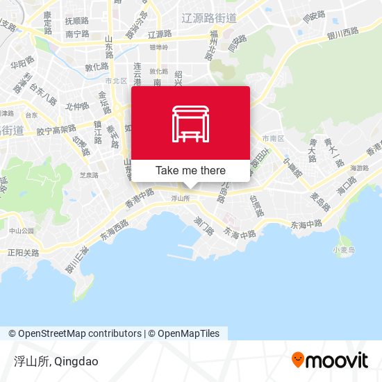 浮山所 map