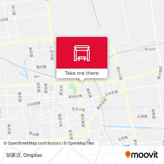 胡家庄 map