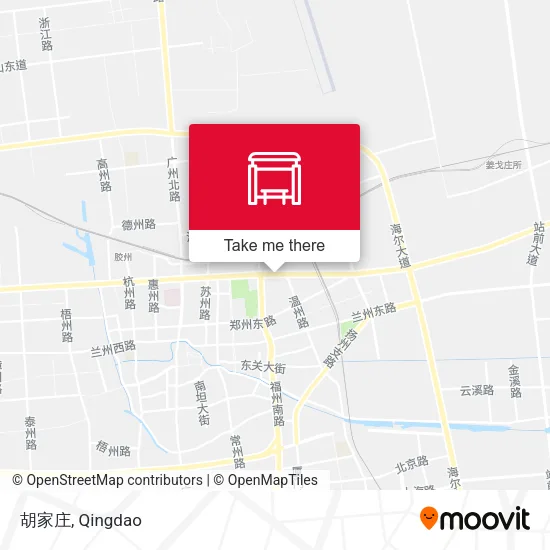 胡家庄 map