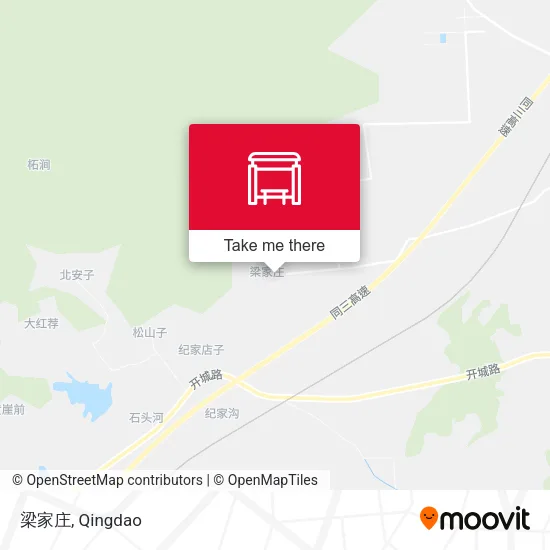 梁家庄 map