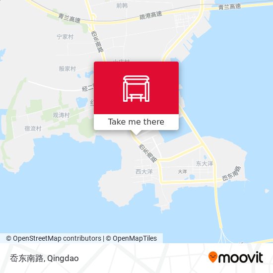 岙东南路 map