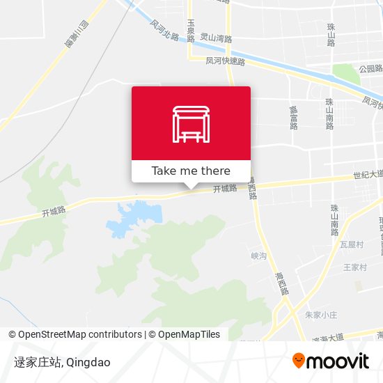 逯家庄站 map