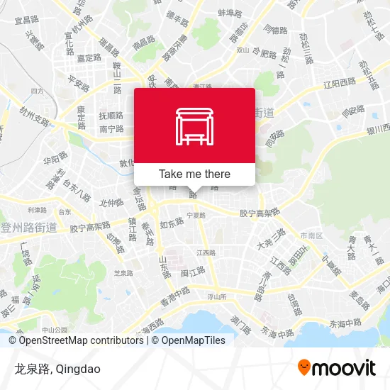 龙泉路 map