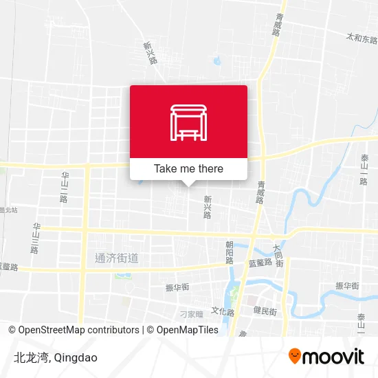北龙湾 map