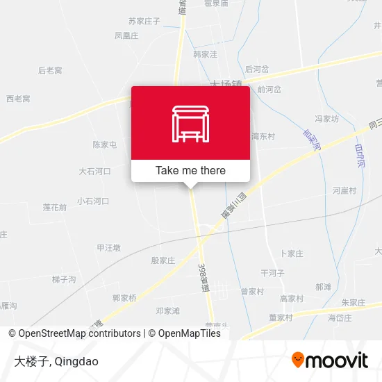 大楼子 map