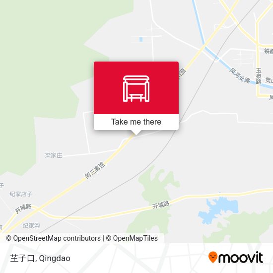 芏子口 map