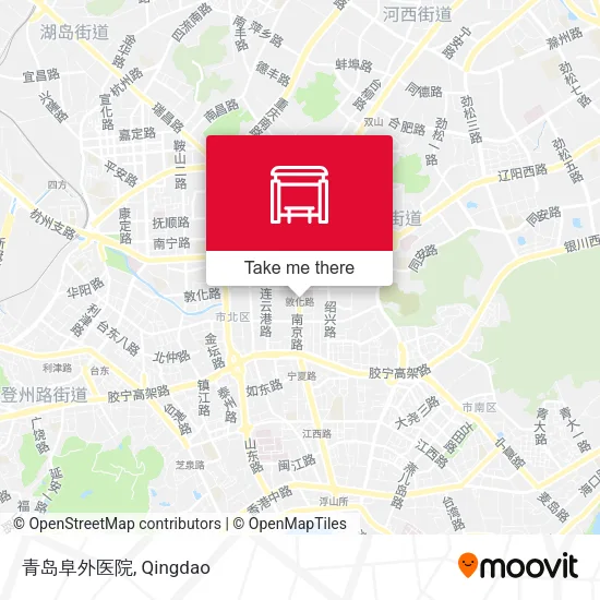 青岛阜外医院 map