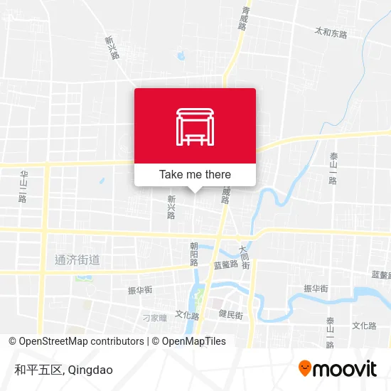 和平五区 map