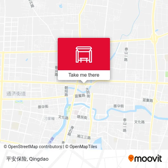 平安保险 map