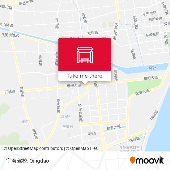 宇海驾校 map