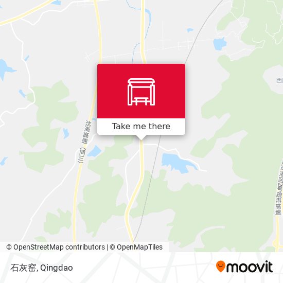 石灰窑 map