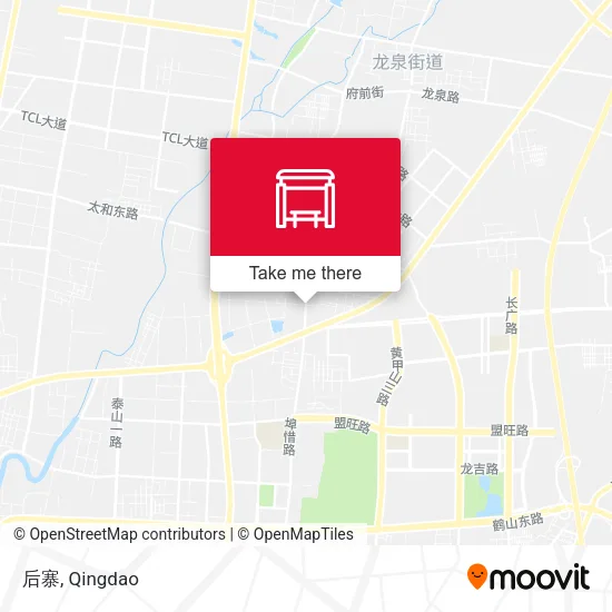 后寨 map