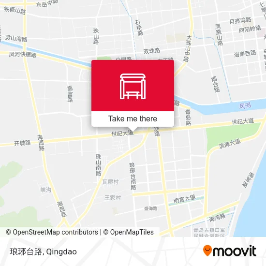 琅琊台路 map