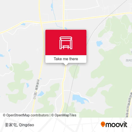 姜家屯 map