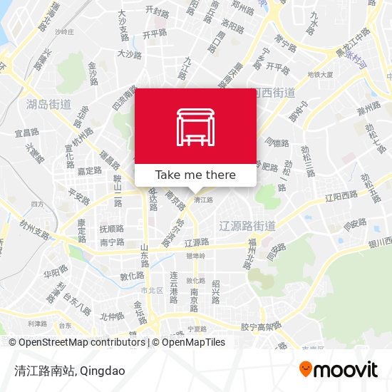 清江路南站 map