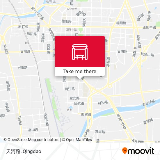 天河路 map