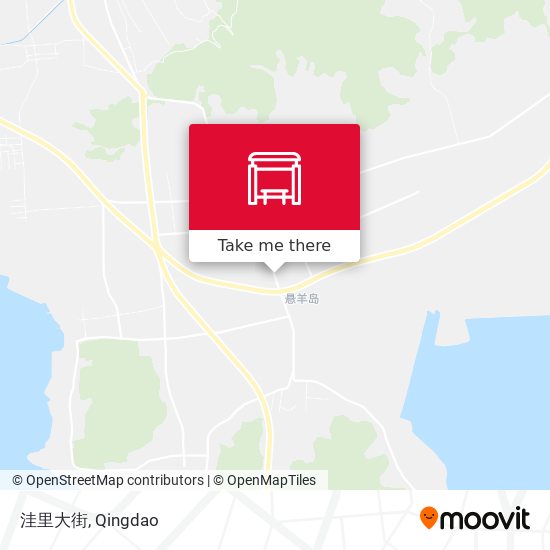 洼里大街 map