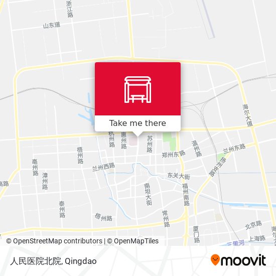 人民医院北院 map