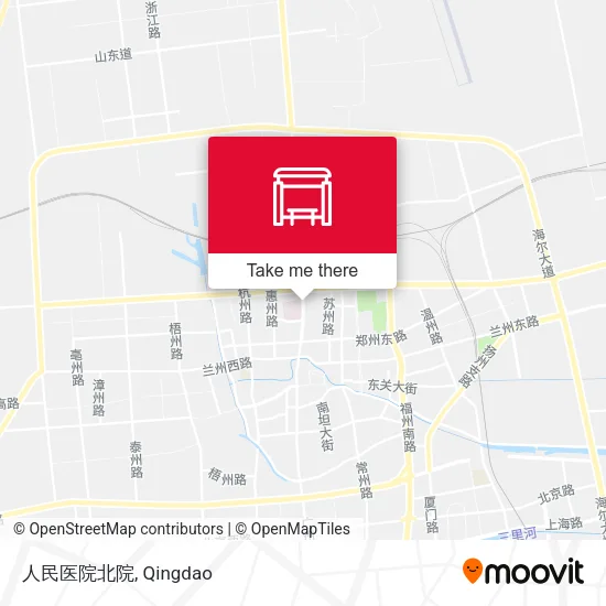 人民医院北院 map