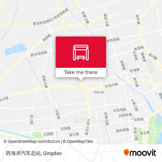 西海岸汽车总站 map