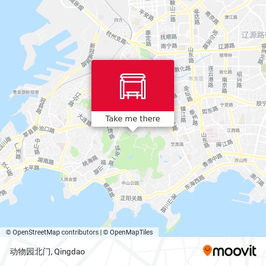 动物园北门 map