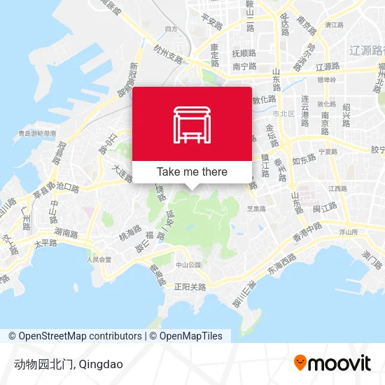 动物园北门 map