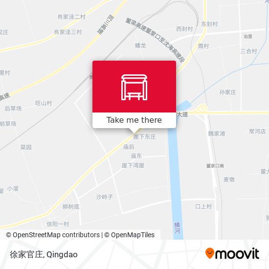 徐家官庄 map
