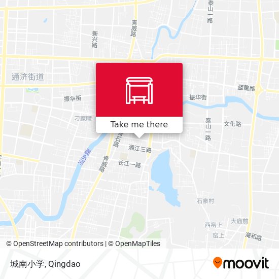 城南小学 map