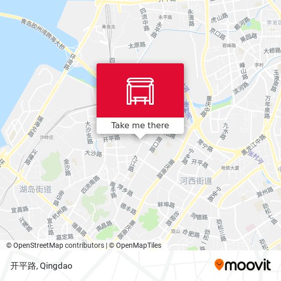 开平路 map