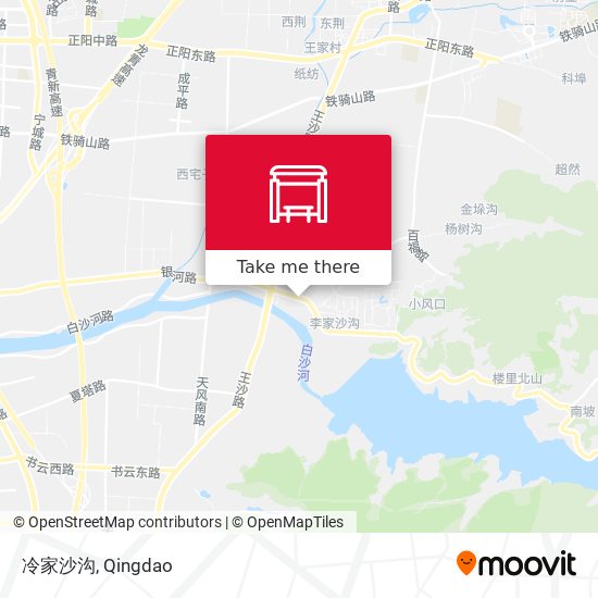 冷家沙沟 map
