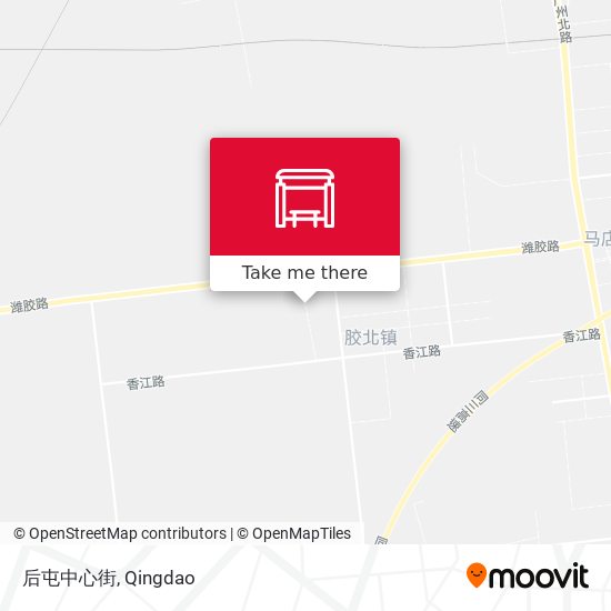 后屯中心街 map