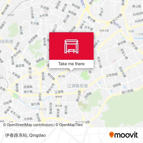 伊春路东站 map