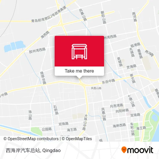 西海岸汽车总站 map
