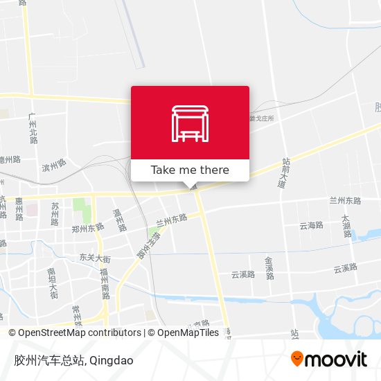胶州汽车总站 map