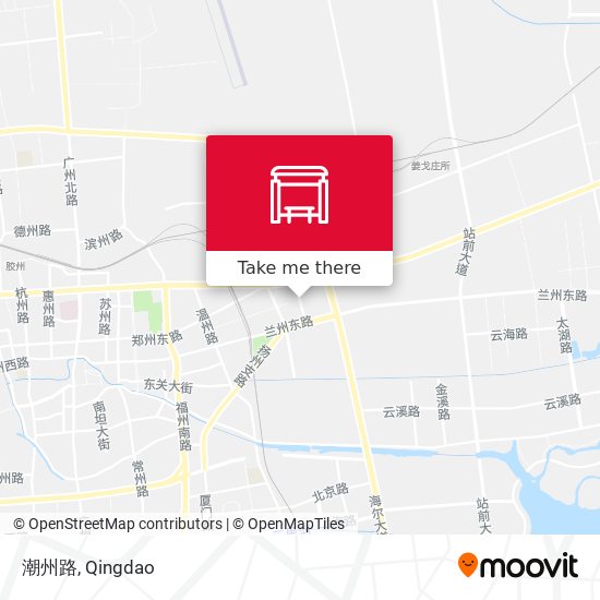 潮州路 map