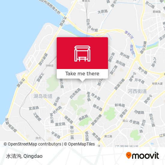 水清沟 map