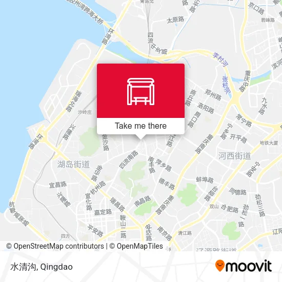 水清沟 map