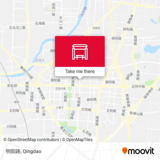 明阳路 map