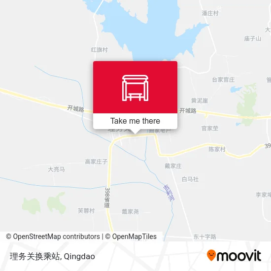 理务关换乘站 map