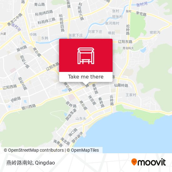 燕岭路南站 map