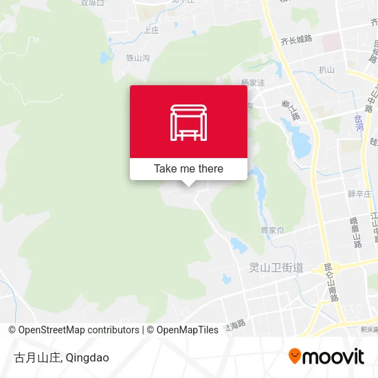 古月山庄 map